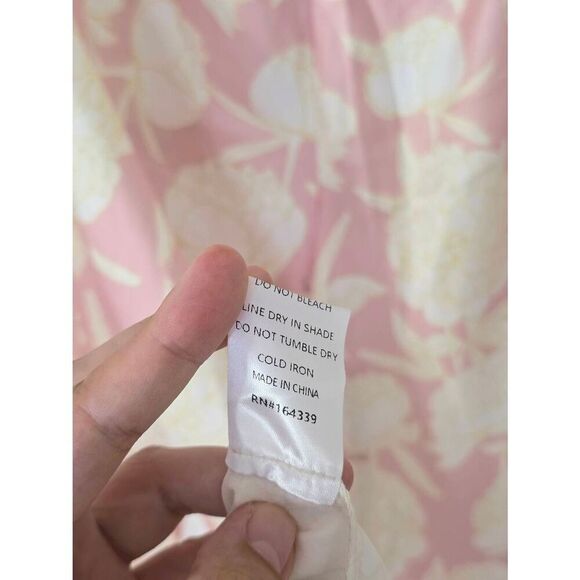 Petal & Pup Strapless Maxi Dress Size Large Floral Pink NEW - Picture 10 of 11